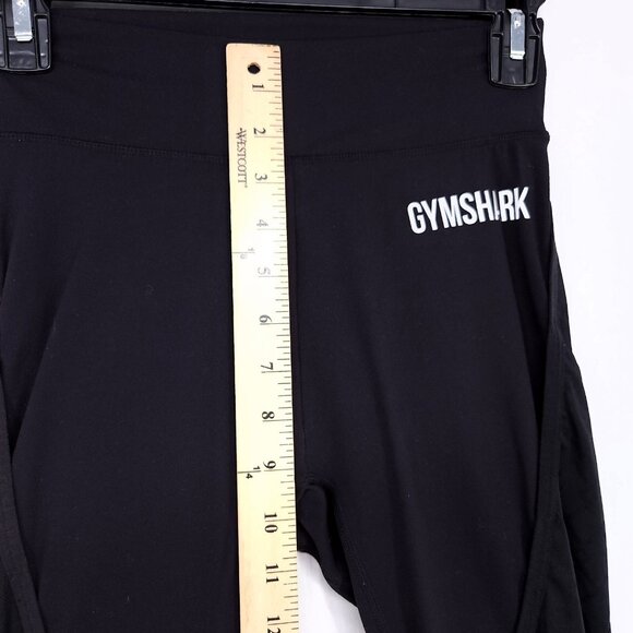 Gymshark Leggings Womens Size Small High Waisted Black Mesh Panel - Picture 7 of 10